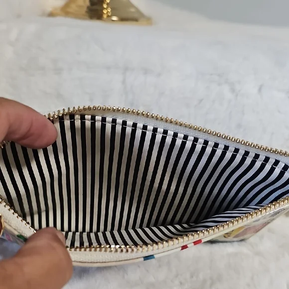 Kate Spade Vibrant Clutch with Book Print - Picture 8 of 9